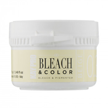 Пігментована знебарвлювальна паста KayPro Bleach & Color Pigmented Paste, 0.31 Beige, 70 мл