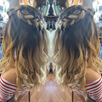 Накрутка на утюжок
                    Візажист Елена Черкаси