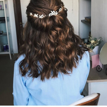 Накрутка на утюжок
                    Візажист Елена Черкаси