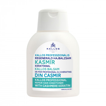Відновлювальний кондиціонер для волосся Kallos Cosmetics Repair Hair Conditioner With Cashmere Keratin, 500 мл