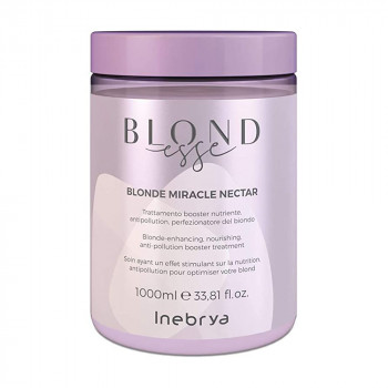 Маска для волосся відтінків блонд Inebrya Blondesse Blonde Miracle Nectar, 1 л