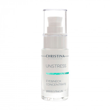 Концентрат для шкіри навколо очей та шиї Christina Unstress Eye & Neck Concentrate, 30 мл