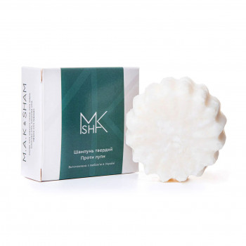 Шампунь твердий Maksham проти лупи, 60 г