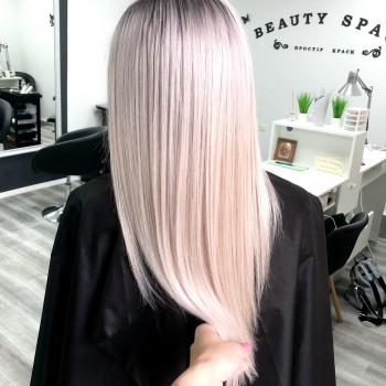 Блонд светлые волосы, фото - Парикмахер-колорист Лена Колорист