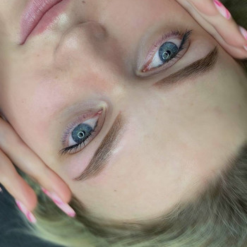 Пудрове напилення брів. Пігменти Leader