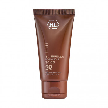 Сонцезахисний крем для обличчя та тіла Holy Land Cosmetics Sunbrella Demi Make-Up To Go SPF 30 із тоном, 50 мл
