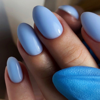 Нежный маникюр миндаль светлый, фото - Мастер маникюра Юлия Ягельская