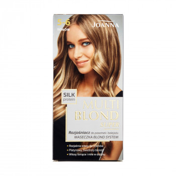 Освітлювач для волосся на 5-6 тонів Joanna Multi Blond Super, 105 г