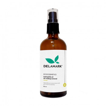 Гідрофільна олія для зняття макіяжу Delamark Hydrophilic Hemp Oil, 100 мл