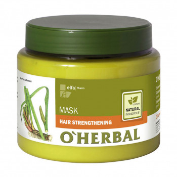 Маска O'Herbal для зміцнення волосся, з екстрактом кореню аїру, 500 мл