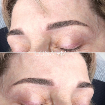 Перманентний макіяж, пудрове напилення брівок
                    Студия татуажа Ilona PM Луцк