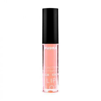 Блиск для губ Pudra Cosmetics High Shine Lip Gloss з протеїнами шовку та провітаміном B5, 16 Just Jazz, 2.5 г