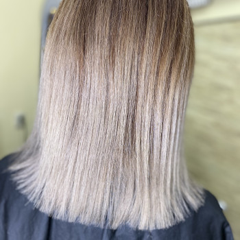 Амбре + стрижка