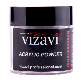 Акрилова пудра для нігтів Vizavi Professional Acrylic Powder 03 Прозоро-рожева, 10 г
