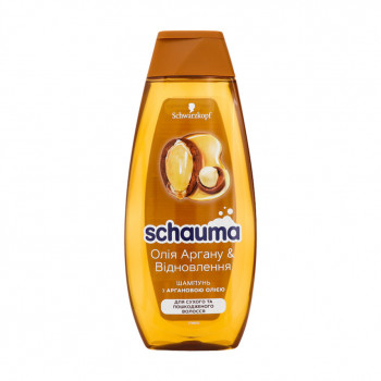 Шампунь Schauma Відновлення, для сухого та пошкодженого волосся, з аргановою олією, 400 мл