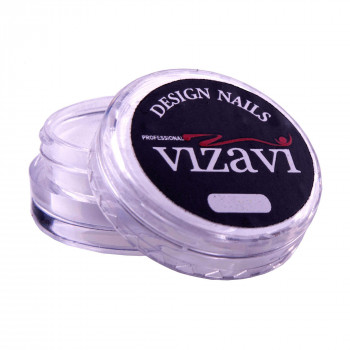 Акрилова пудра для нігтів Vizavi Professional Acrylic Powder 01 Прозора, 2 г