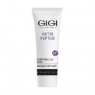 Очищувальна маска для обличчя Gigi Nutri-Peptide Purifying Clay Mask, 50 мл
