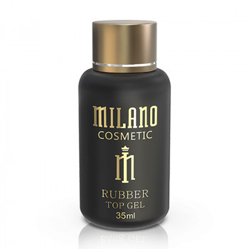 Каучуковий топ для гель-лаку Milano Cosmetic Rubber Top Gel, 35 мл