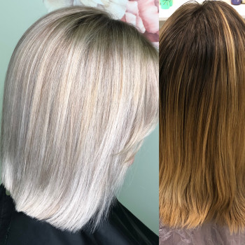 Окрашивание волос в технике Airtouch original
                    Парикмахер Римма Харьков