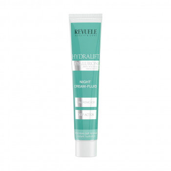 Нічний крем-флюїд для обличчя Revuele Hydralift Hyaluron Night Cream Fluid, 50 мл