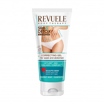 Корегувальний гель для талії та живота Revuele Slim & Detox Correcting Gel, 200 мл