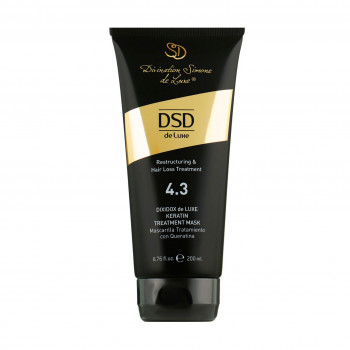 Відновлювальна маска для волосся DSD de Luxe 4.3 Keratin Treatment Mask з кератином, 200 мл