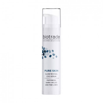 Крем для шкіри навколо очей Biotrade Pure Skin Glow Revival Eye Serum проти перших ознак старіння та темних кіл, 15 мл