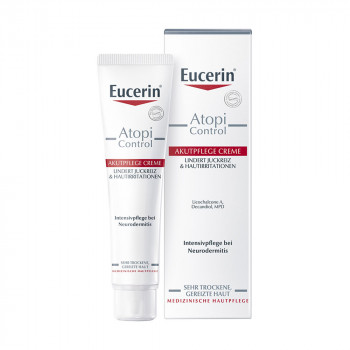 Заспокійливий крем для обличчя Eucerin AtopiControl для атопічної шкіри, 40 мл