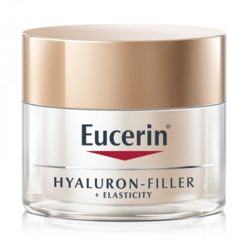 Антивіковий денний крем для обличчя Eucerin Hyaluron-Filler + Elasticity Day Cream SPF15, 50 мл