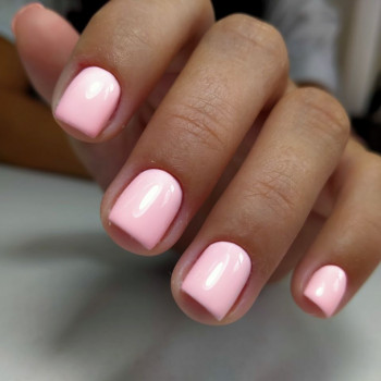 Нежный маникюр нюдовый розовый, фото - Салон красоты Beauty Room Mark Fashion