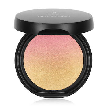 Компактна пудра для обличчя Kodi Professional Make-Up Finishing Touch з ефектом шиммера, Honey Rose, 8 г
