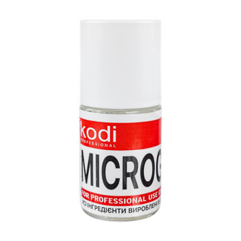 Засіб для зміцнення натуральної нігтьової пластини Kodi Professional Microgel, 15 мл