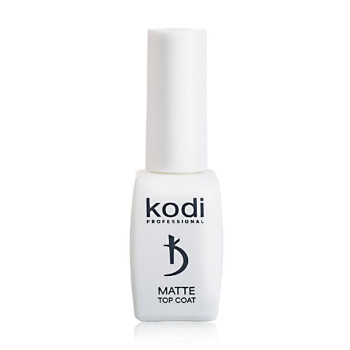 Матове верхнє покриття для гель лаку Kodi Professional Matte Top Coat Velour, 8 мл