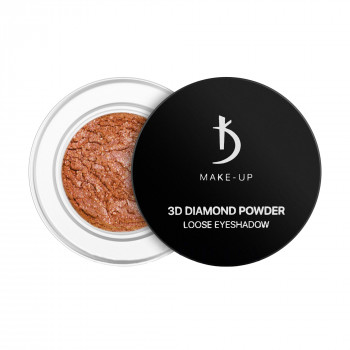 Розсипчасті тіні для повік Kodi Professional 3D Diamond Powder 09, з мерехтінням, 3.5 г