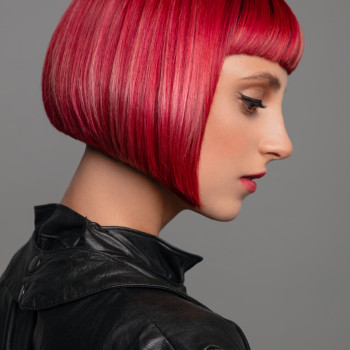 Работа на международном конкурсе от GOLDWELL COLORZOOM, заняла 1е место