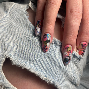 крутий манікюр, стильний манікюр, модний манікюр, манікюр з дизайном