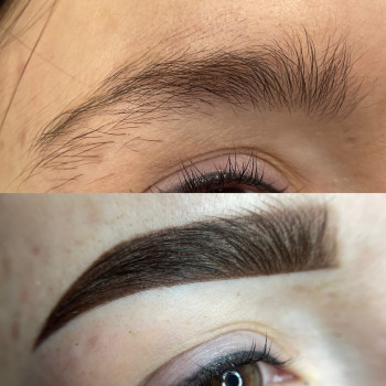 Перманент брів в процесі