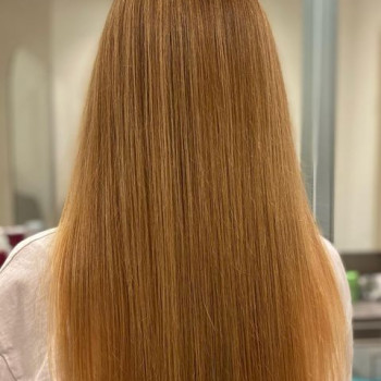 Блонд темний медовий, фото - Перукар Снежана Андреева