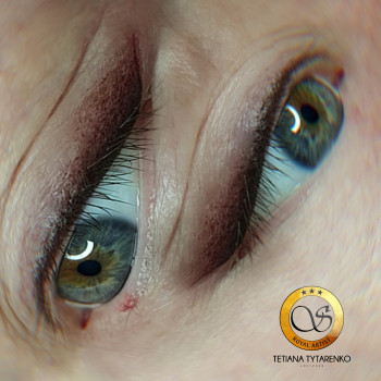 Стрілка з напиленням