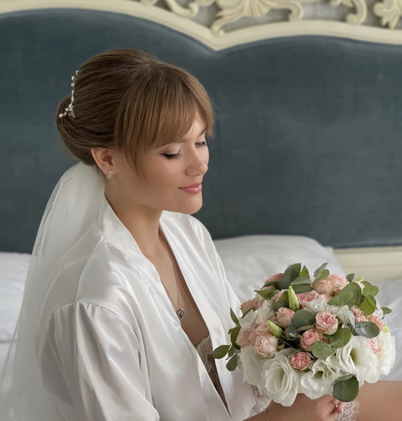 Свадебный образ, фото - Парикмахер-визажист Ольга Брусова