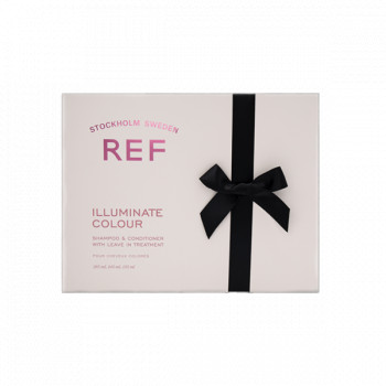 Набор REF Holiday Box – Illuminate Colour (Шампунь 285ml + Кондиционер 245ml + Сыворотка  Leave in Treatment 125ml)