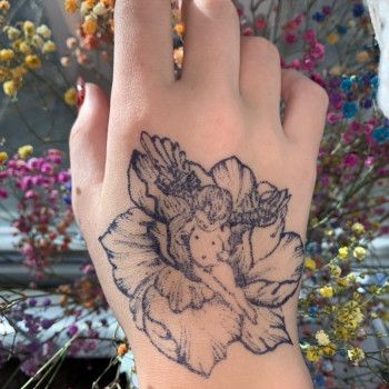 Тату на 5 день