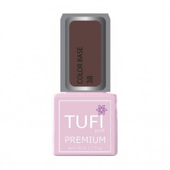 База для гель-лаку Tufi profi Premium Color Base 038 Тютюновий, 8 мл