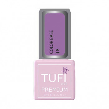 База для гель-лаку Tufi profi Premium Color Base 018 Гірська лаванда, 8 мл