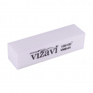 Баф для нігтів Vizavi Professional VNB-01 120/120 гритів, білий