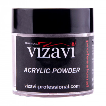 Акрилова пудра для нігтів Vizavi Professional Acrylic Powder 02 Біла, 10 г