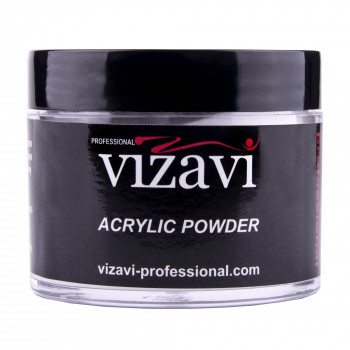 Акрилова пудра для нігтів Vizavi Professional Acrylic Powder 03 Прозоро-рожева, 30 г
