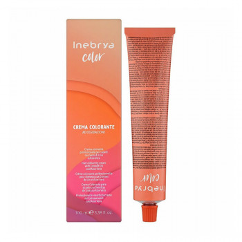 Перманентна крем-фарба для волосся Inebrya Color 10/21 Platinum Powder Blonde, 100 мл