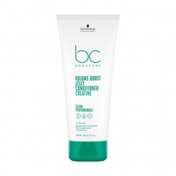 Гель-кондиціонер Schwarzkopf Professional BC Bonacure Volume Boost Jelly Conditioner Creatine для об'єму тонкого волосся, 200 мл