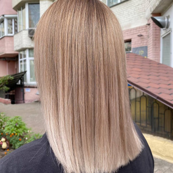 Блонд теплий бежевий, фото - Салон краси Fargo